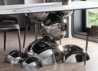 Преимущества мебели из нержавейки