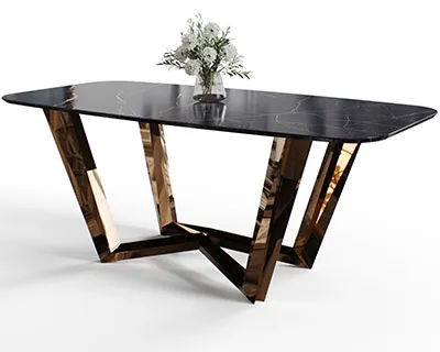 Подстолье из нержавейки с покрытием нитридом титана "Concord"