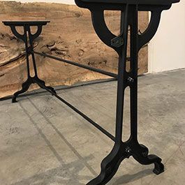 Чугунное подстолье для стола "Time"