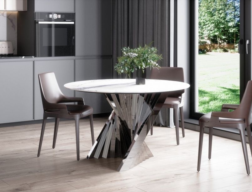 Подстолье из нержавеющей стали "Beep" на заказ