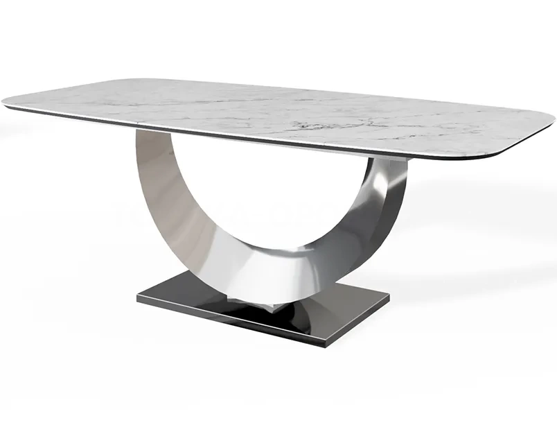 Подстолье из нержавеющей стали "Moon" на заказ