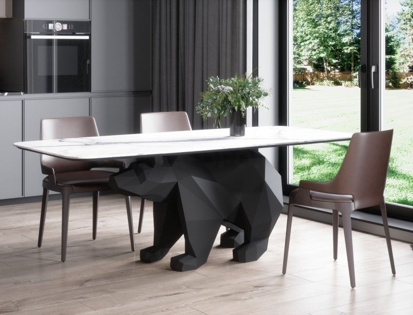 Металлическое подстолье для стола для стола "Bear" на заказ