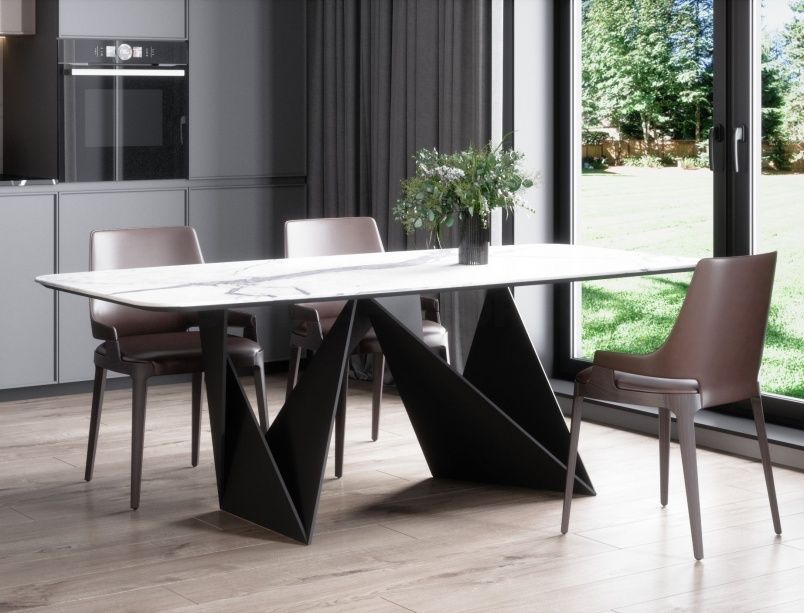 Металлическое подстолье для стола "Вингс" на заказ