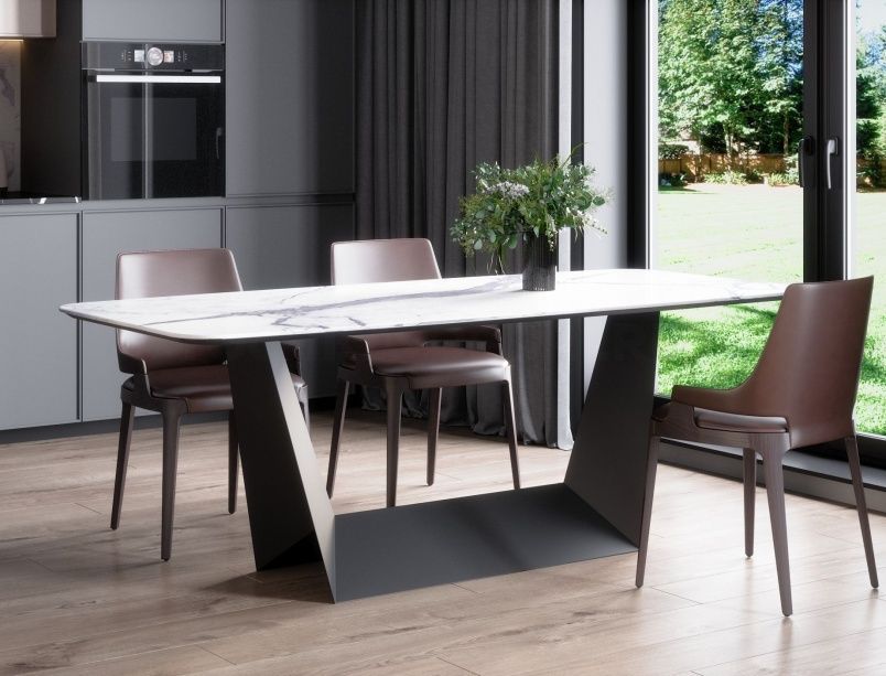 Металлическое подстолье для стола "Оригами" на заказ