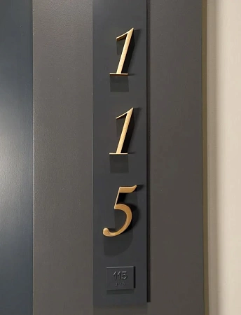 Уличная и внутренняя навигация, указатели - пример выполнения