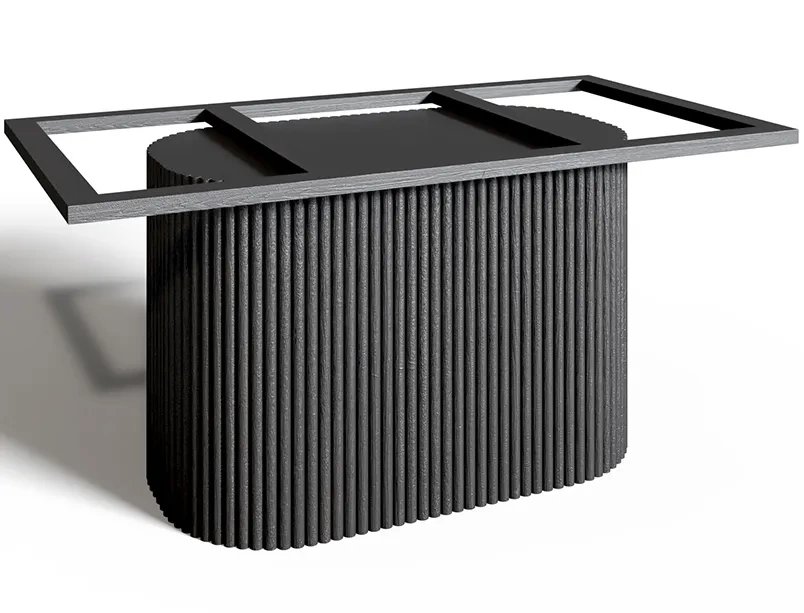 Деревянное подстолье для стола "Piano" на заказ