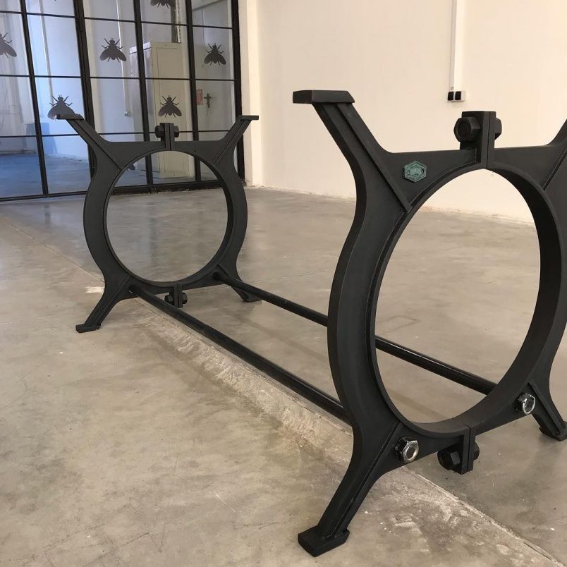 Чугунное подстолье для стола "Туннель" на заказ