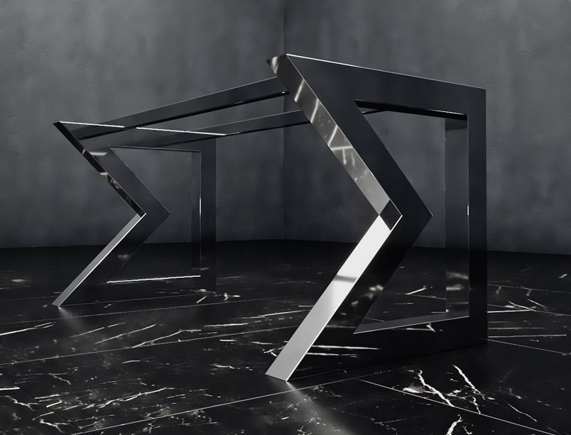 Подстолье из нержавеющей стали "Кварк" на заказ