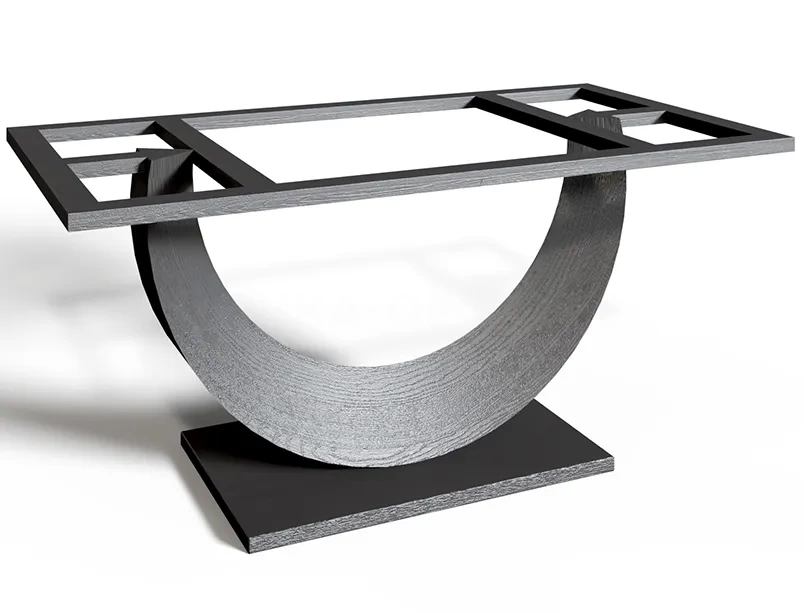 Деревянное подстолье для стола "Moon" на заказ