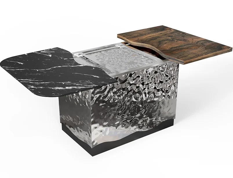 Подстолье из нержавеющей стали "Hard water" на заказ