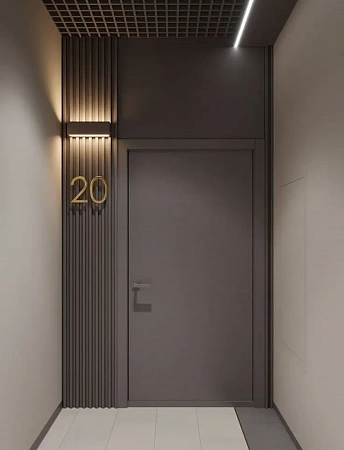 Уличная и внутренняя навигация, указатели - пример выполнения