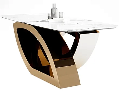 Подстолье из нержавейки с покрытием нитридом титана "Franco Eye"