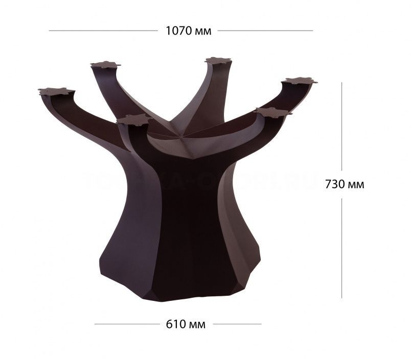 Опора для круглого стола "Европа" на заказ