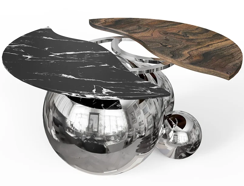 Подстолье для стола из нержавеющей стали "Newton" на заказ