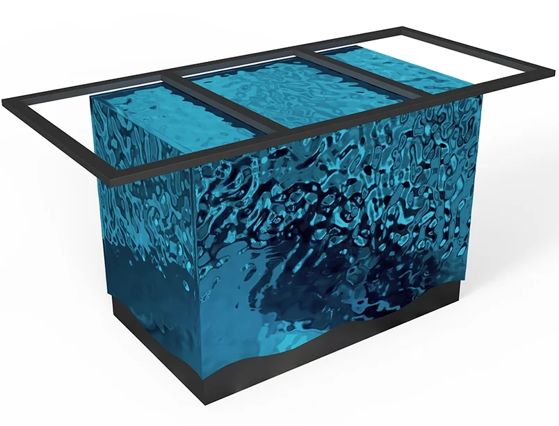 Подстолье металлическое для стола "Hard water" на заказ