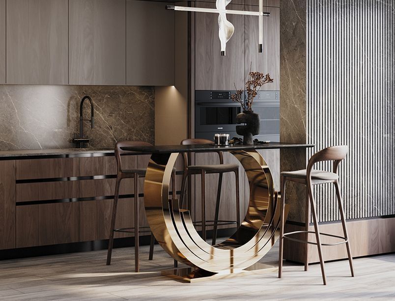 Подстолье для барной стойки "Moon" на заказ