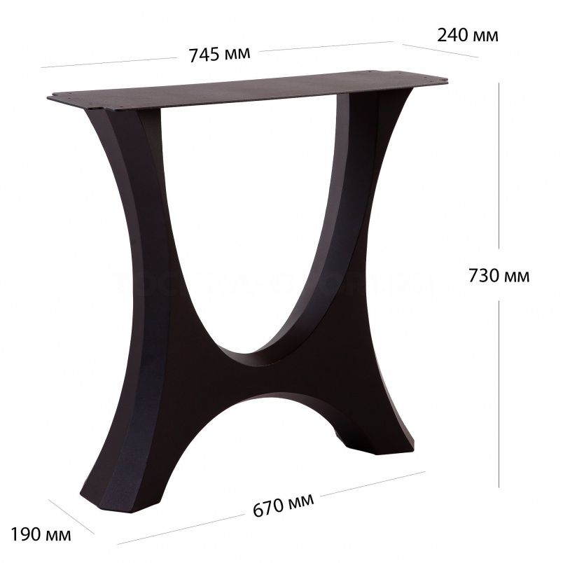 Опоры для стола "Сан-Франциско" на заказ