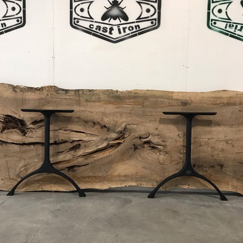 Чугунное подстолье для стола "Slim" на заказ