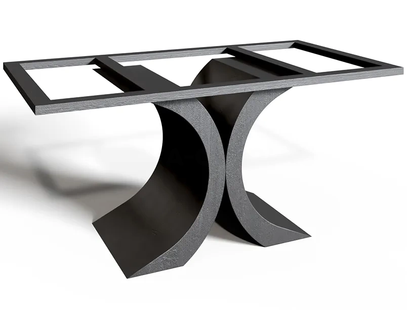 Деревянное подстолье для стола "Butterfly" на заказ