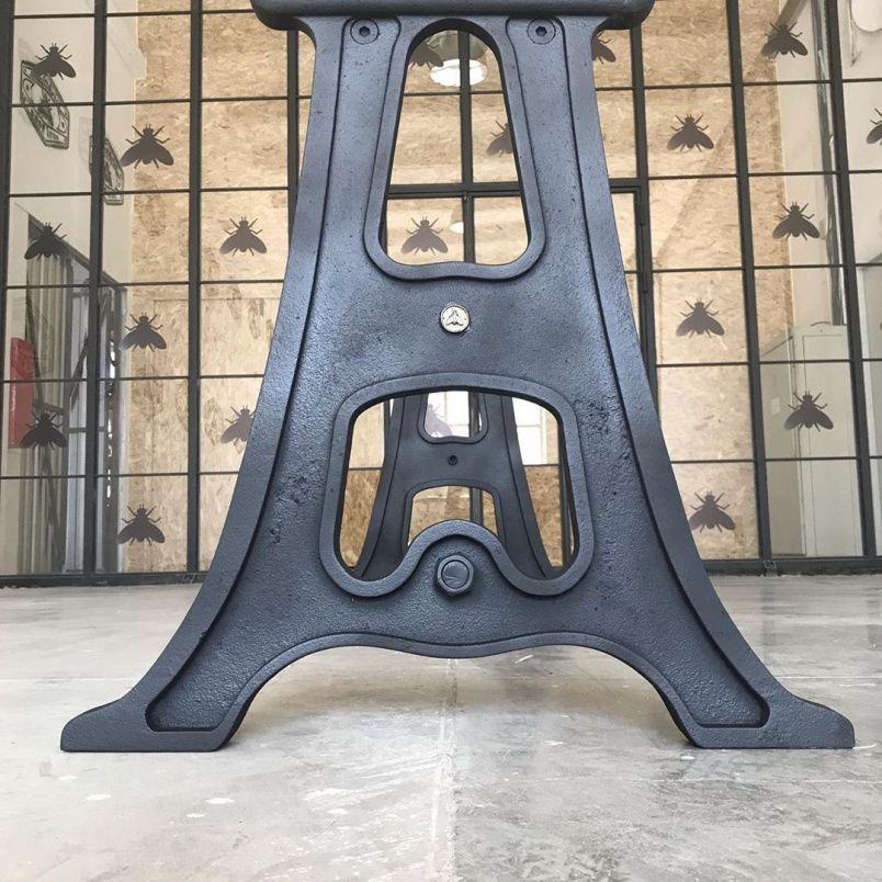 Чугунное подстолье для стола "Bridge" на заказ