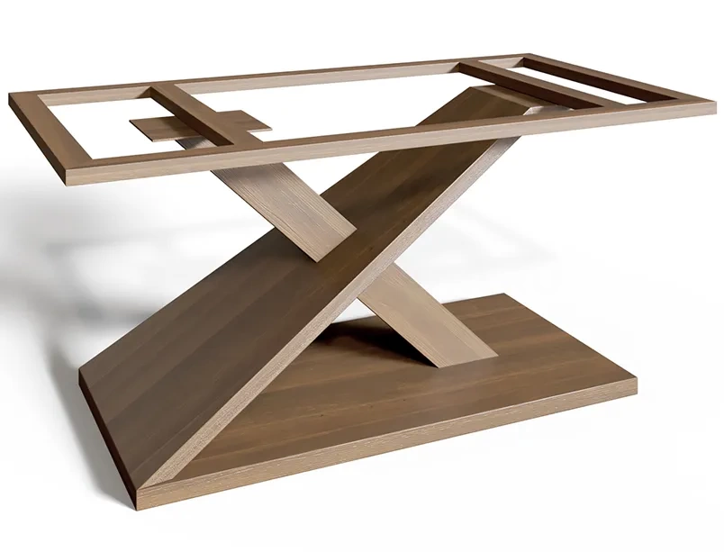 Деревянное подстолье для стола "Excalibur" на заказ