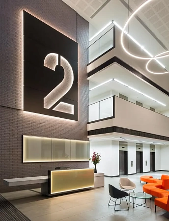 Уличная и внутренняя навигация, указатели - пример выполнения