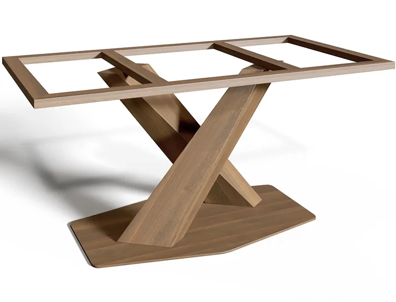 Деревянное подстолье для стола "Вега" на заказ