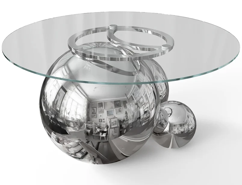 Подстолье для стола из нержавеющей стали "Newton" на заказ