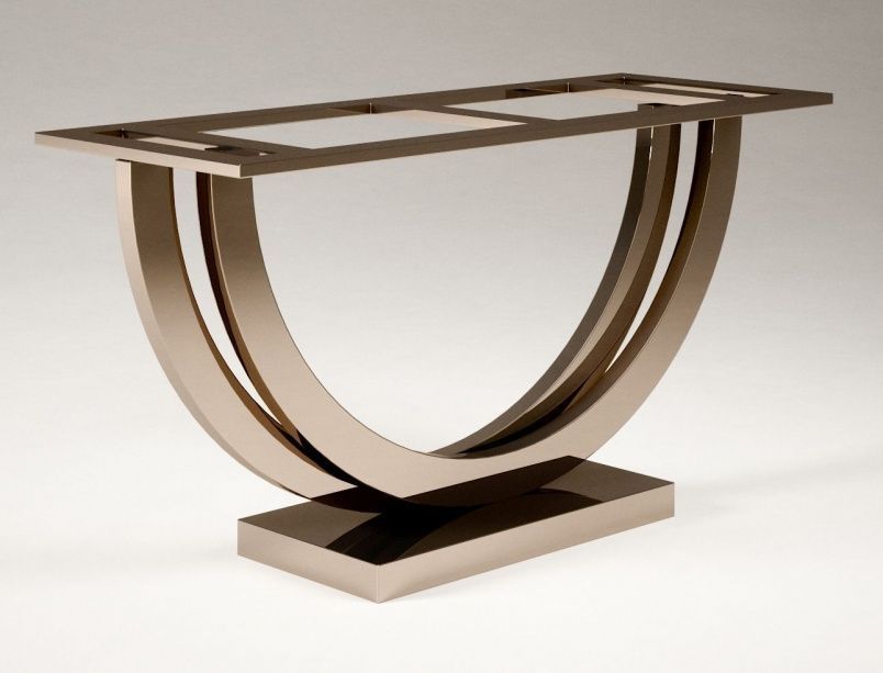 Подстолье из нержавейки с покрытием нитридом титана "Ипсилон" на заказ