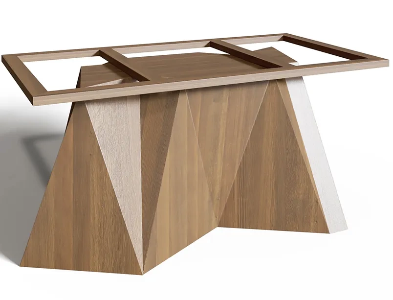 Деревянное подстолье для стола "Stone" на заказ