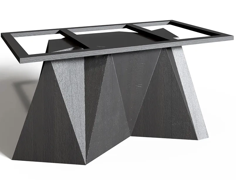 Деревянное подстолье для стола "Stone" на заказ