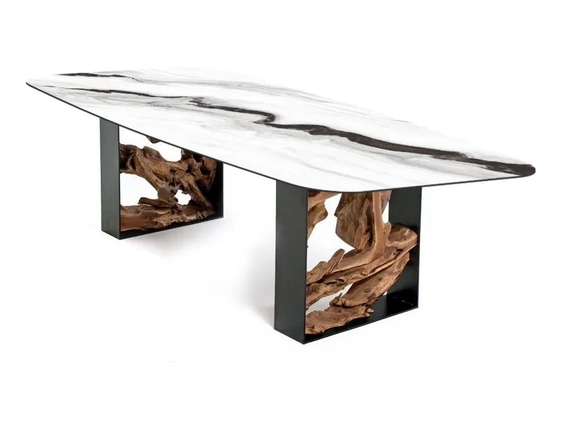 Деревянное подстолье для стола "Lindore" на заказ