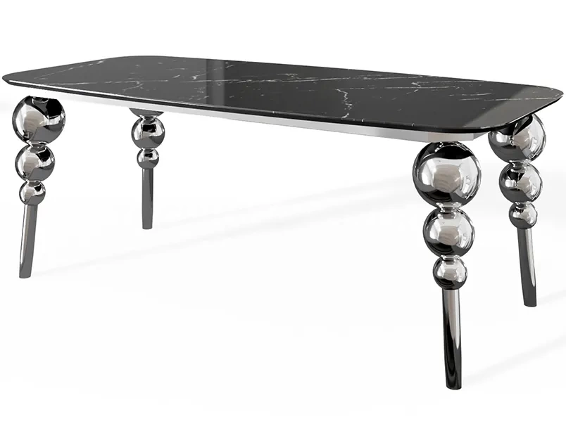 Подстолье из нержавеющей стали "Баккара" на заказ