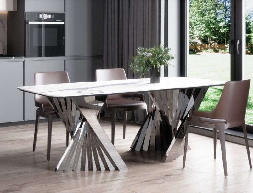 Подстолье из нержавеющей стали "Beep 2" на заказ