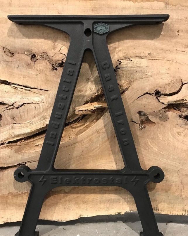 Чугунное подстолье для стола "Альфа" на заказ