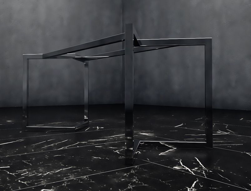 Подстолье из нержавеющей стали "Призма" на заказ