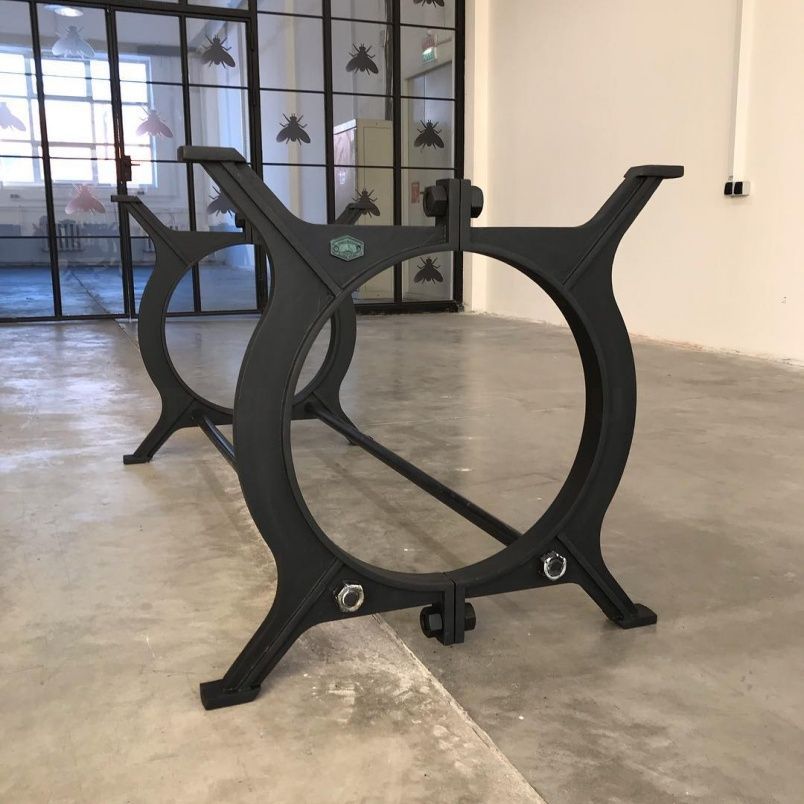 Чугунное подстолье для стола "Туннель" на заказ