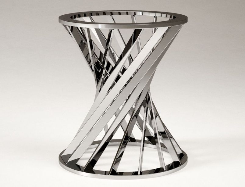 Подстолье из нержавеющей стали "Модерн" на заказ