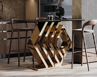 Подстолье для барной стойки "Меандр"