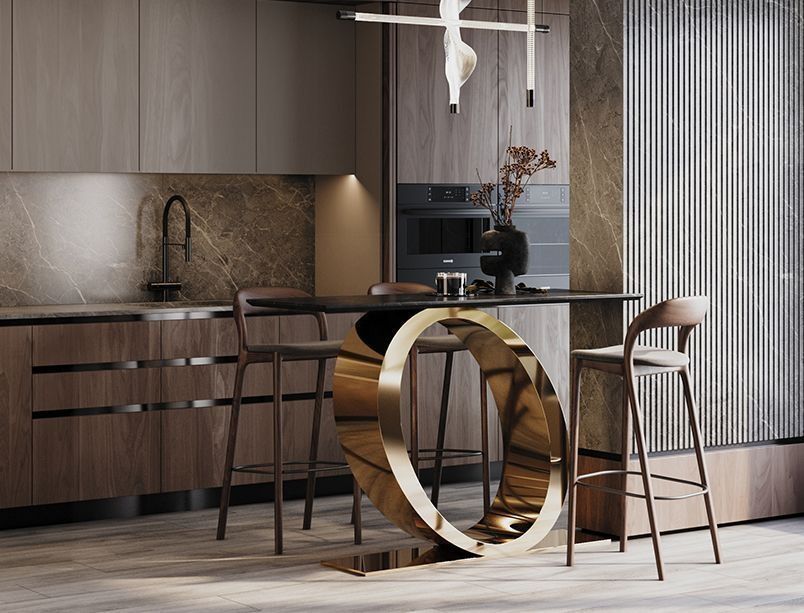 Подстолье для барной стойки "Рино" на заказ