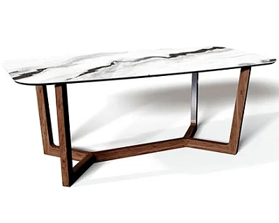 Деревянное подстолье для стола "Призма"