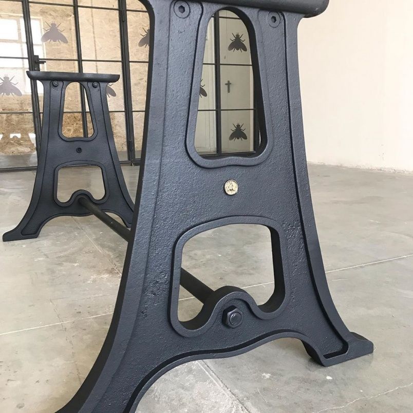 Чугунное подстолье для стола "Bridge" на заказ