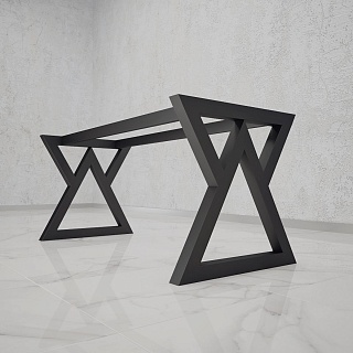 Каркас стола из металла в стиле лофт "Пирамида"