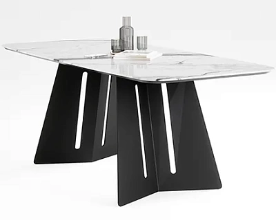 Подстолье металлическое для стола "Флора"