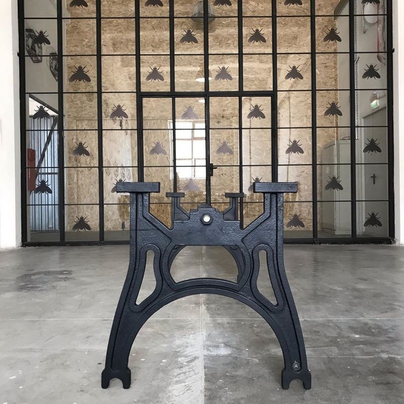 Чугунное подстолье для стола "Hard" на заказ