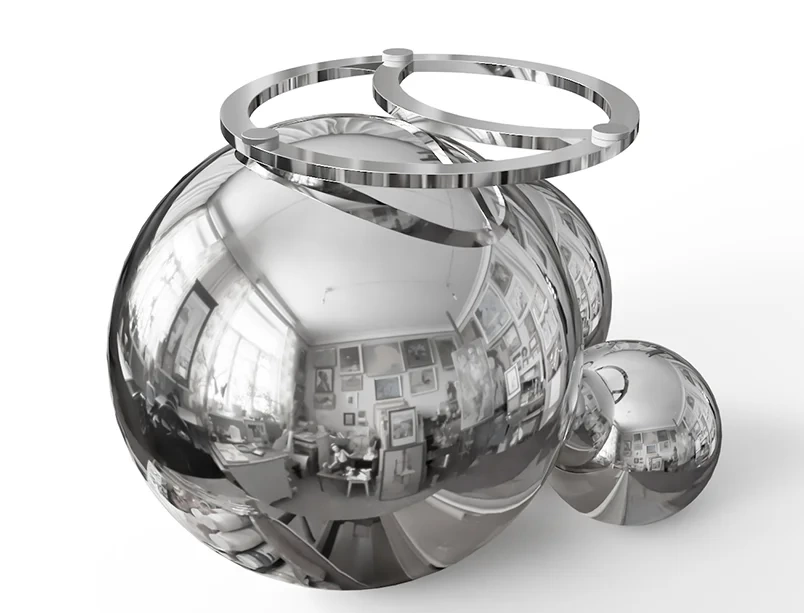 Подстолье для стола из нержавеющей стали "Newton" на заказ