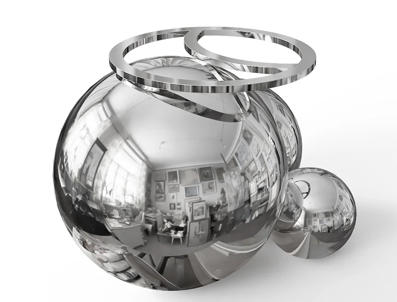 Подстолье для стола из нержавеющей стали "Newton" на заказ