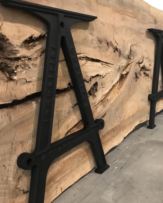 Чугунное подстолье для стола "Альфа" на заказ