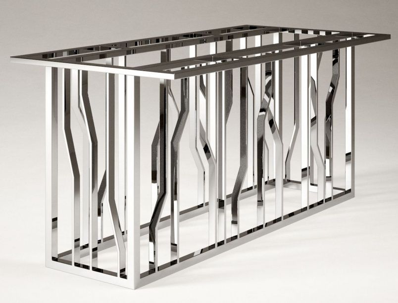 Подстолье из нержавеющей стали "Гетсби" на заказ