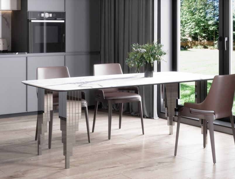 Подстолье из нержавеющей стали "Эмпаир" на заказ